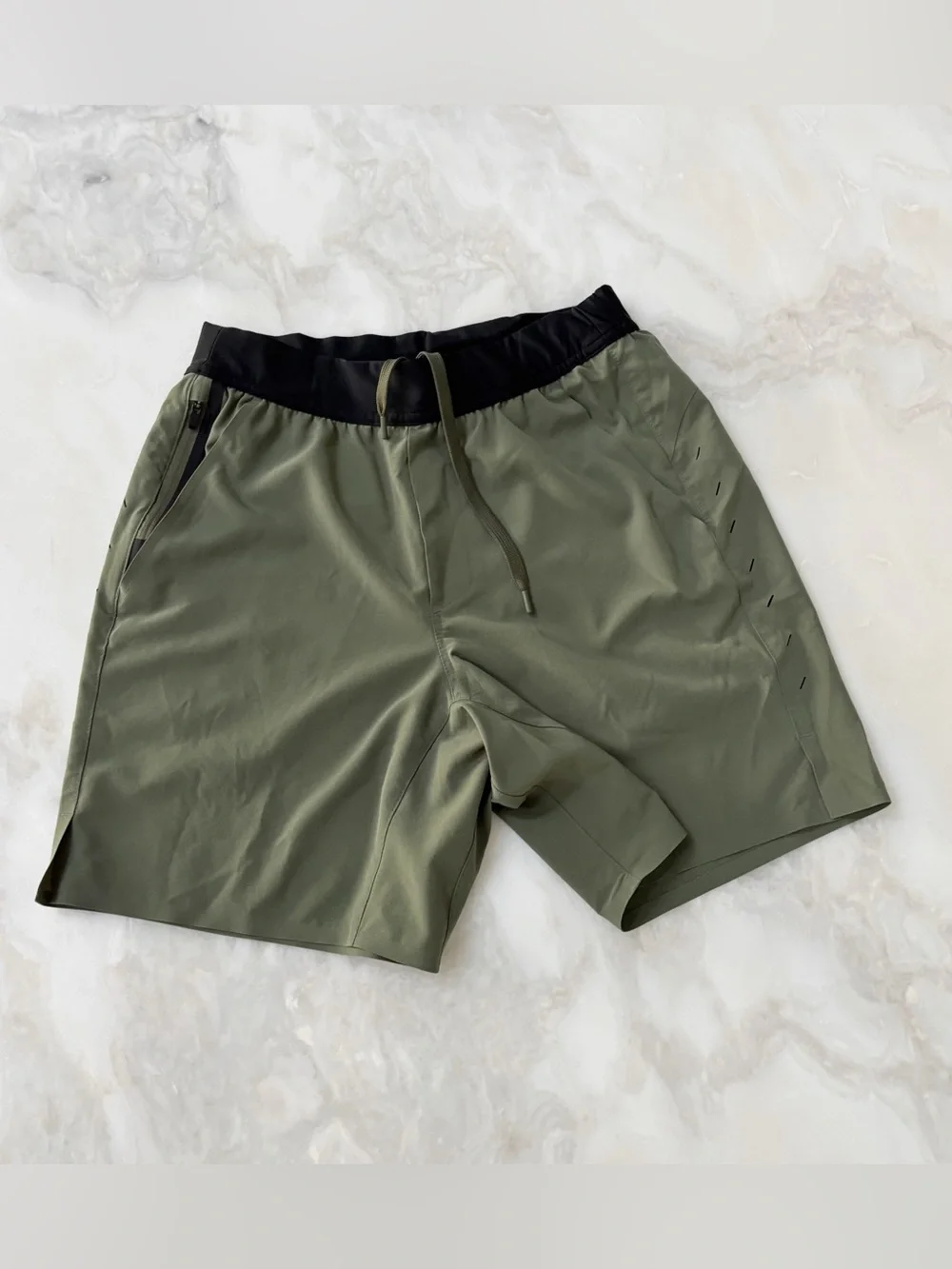 Ten Thousand 7” Interval Athletic Short Men’s Size Small Green Unlined